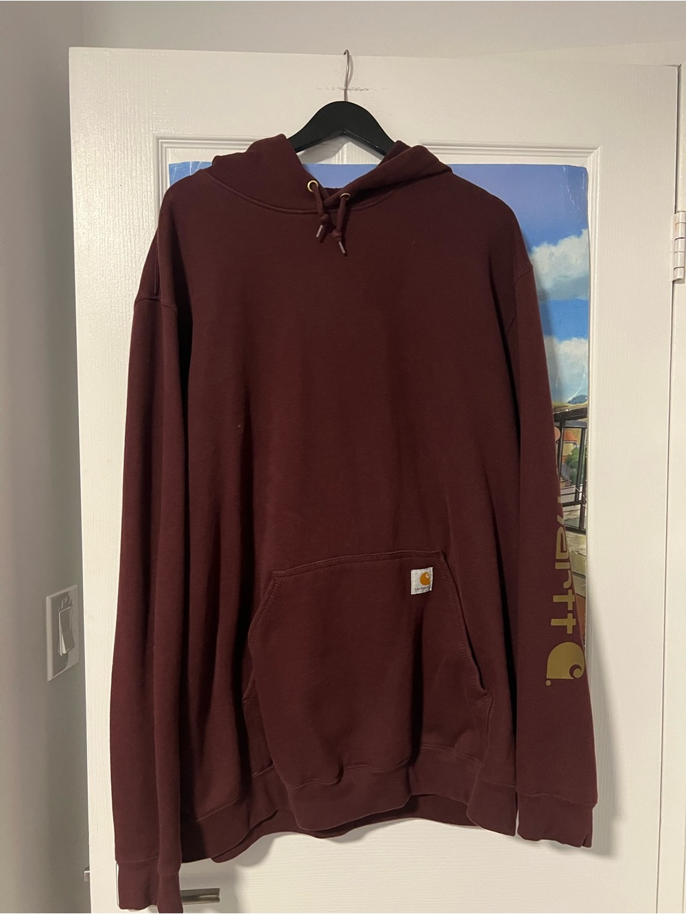 Carhartt Men’s Maroon Hoodie